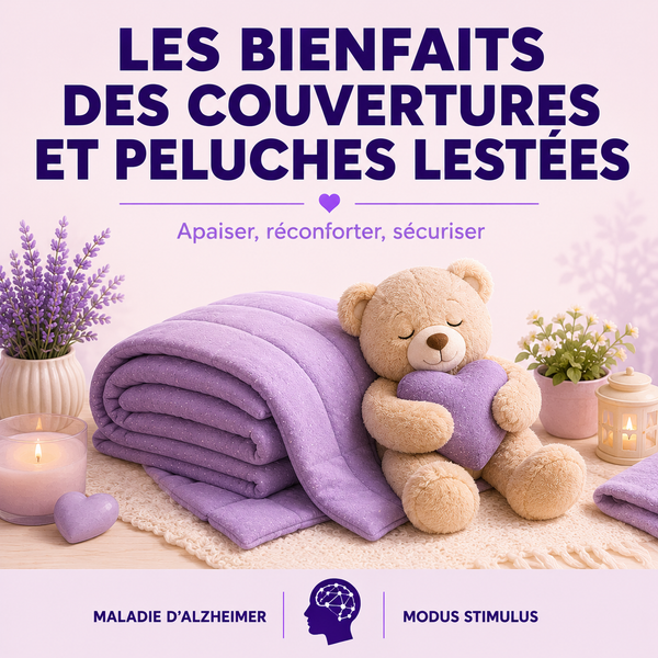Les bienfaits des couvertures et peluches lestées