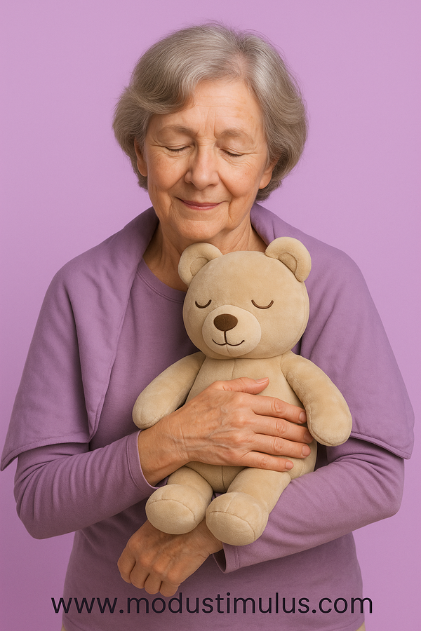 ALZHEIMER : les bienfaits des couvertures et peluches lestées