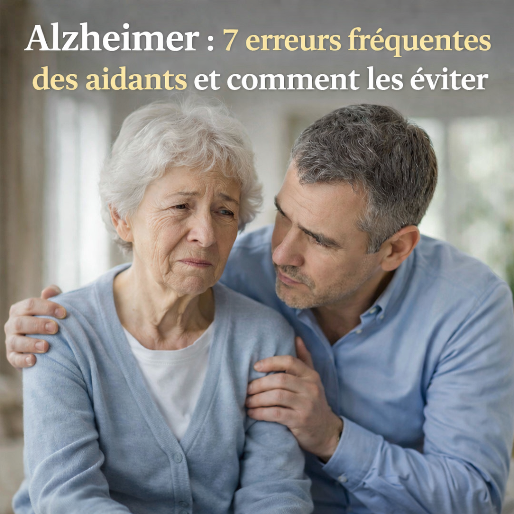 Alzheimer : 7 erreurs fréquentes des aidants (et comment les éviter)