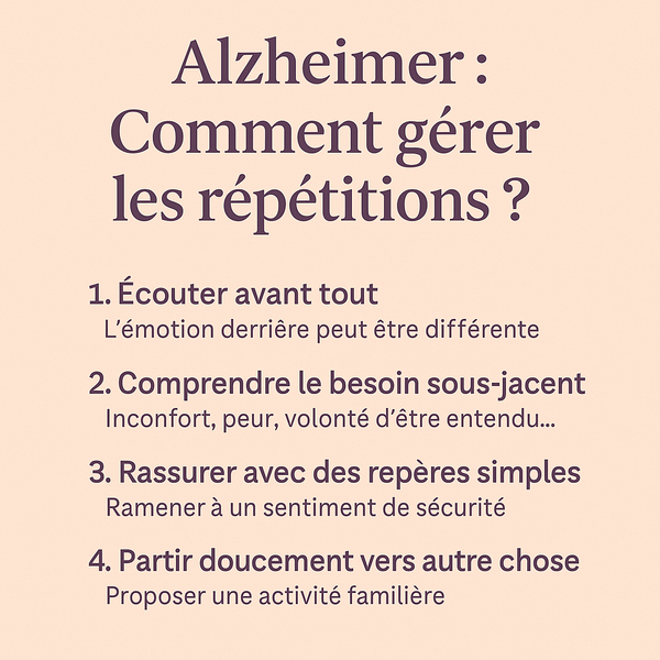 Comment gérer les répétitions ?