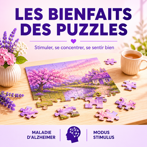 Puzzles et maladie d'Alzheimer : quels bienfaits ?