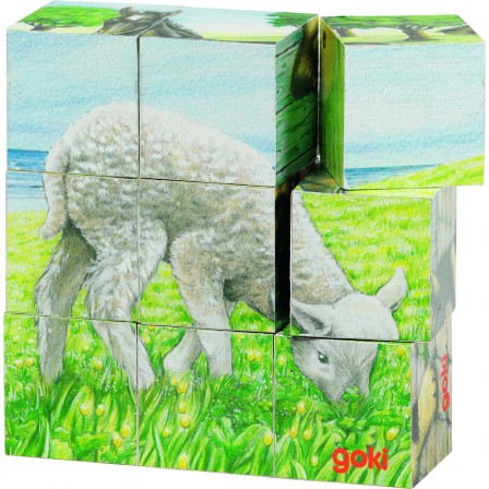 PUZZLE "Les animaux de la ferme" - GOKI