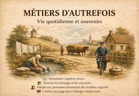MÉTIERS D’AUTREFOIS - en PDF Livre numérique- Vie quotidienne et souvenirs